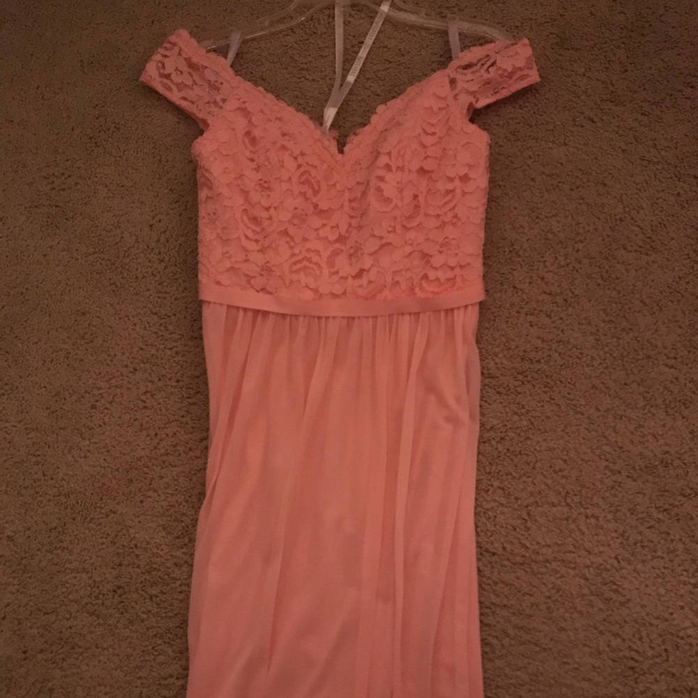 David’s Bridal Bridesmaid F19950 Bellini